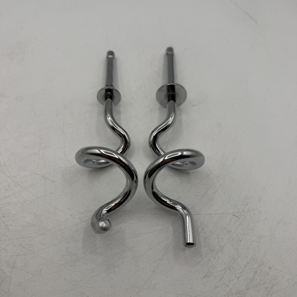 Vintage Black & Decker SM-100 Stand Mixer REPLACEMNT PARTS Metal Dough Hooks - Picture 2 of 2